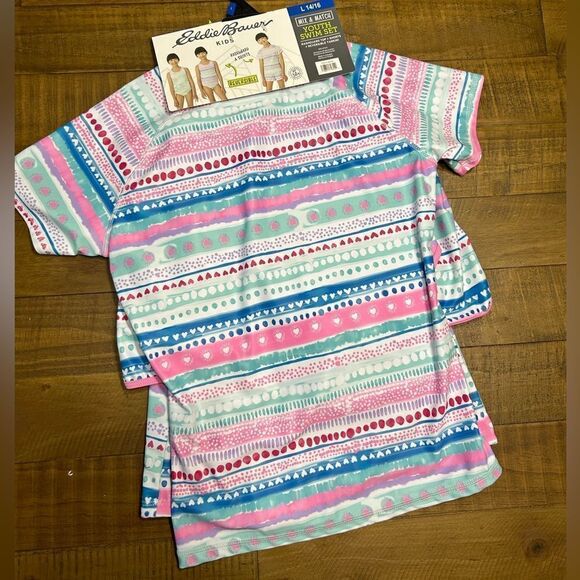 Eddie Bauer Girl's 4-Piece Swim Set - Picture 3 of 7